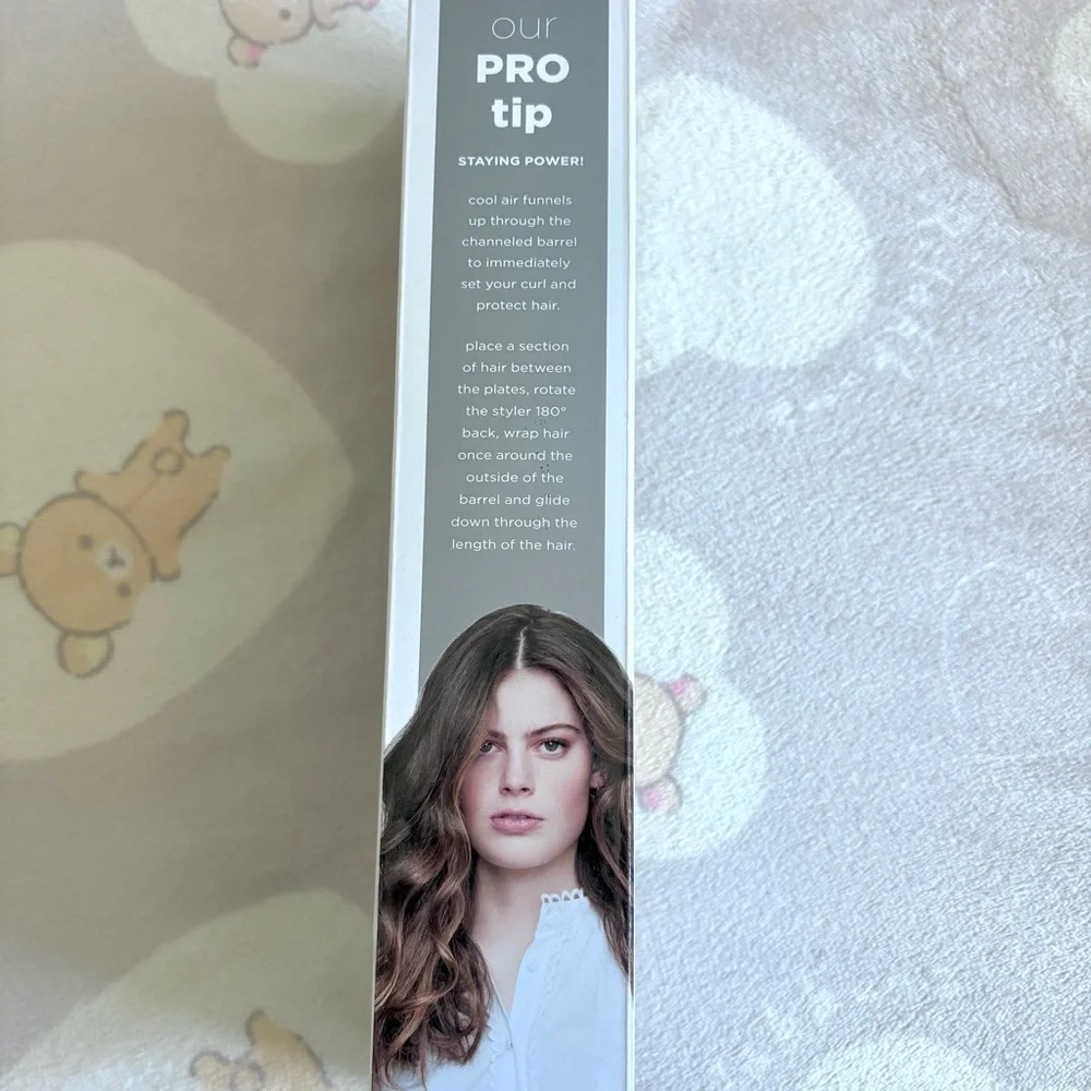 NEW InfinitiPRO Conair Cool Air Styler - Large Split Barrel Creates Loose Curls